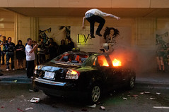 Downtown Vancouver Riot - Jun 15, 2011